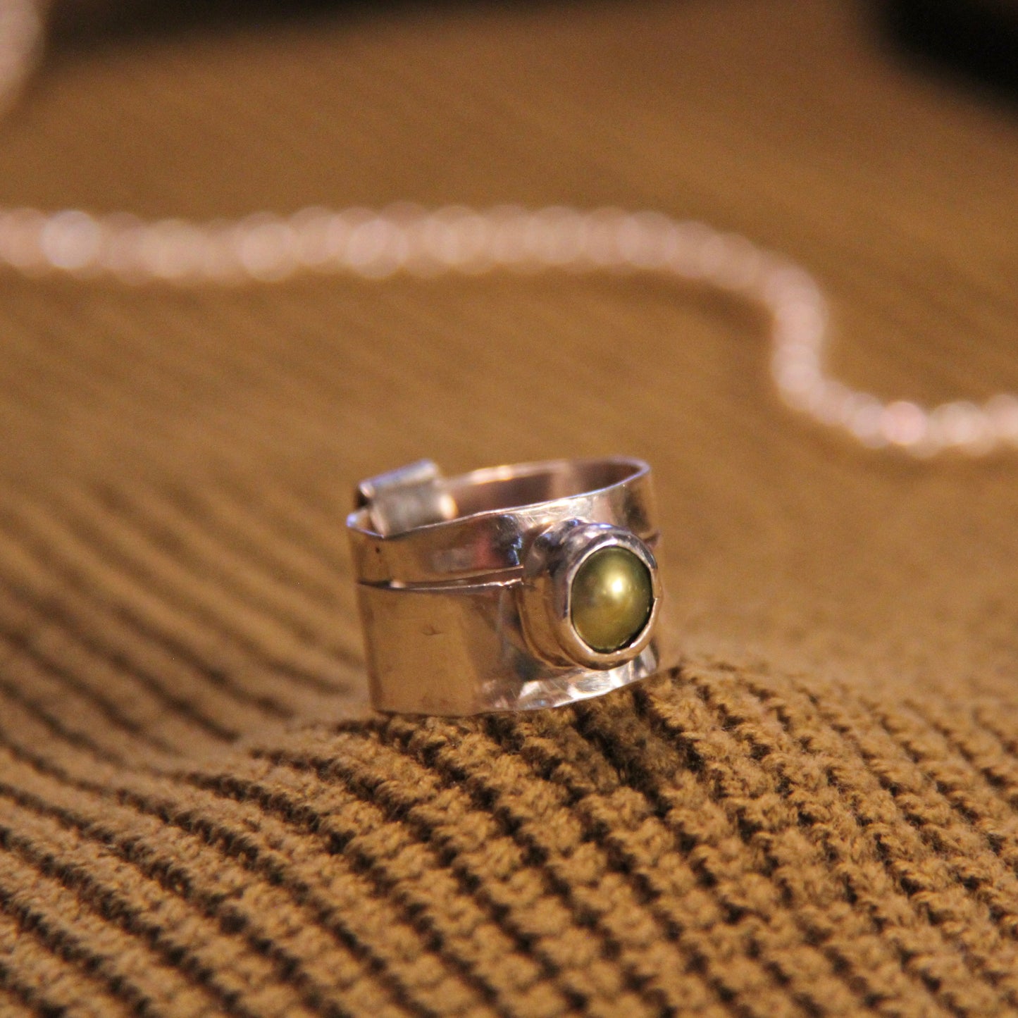 Green spin pearl