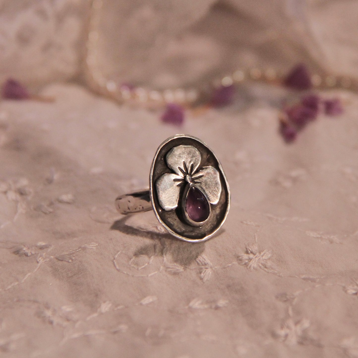 violet dew drop