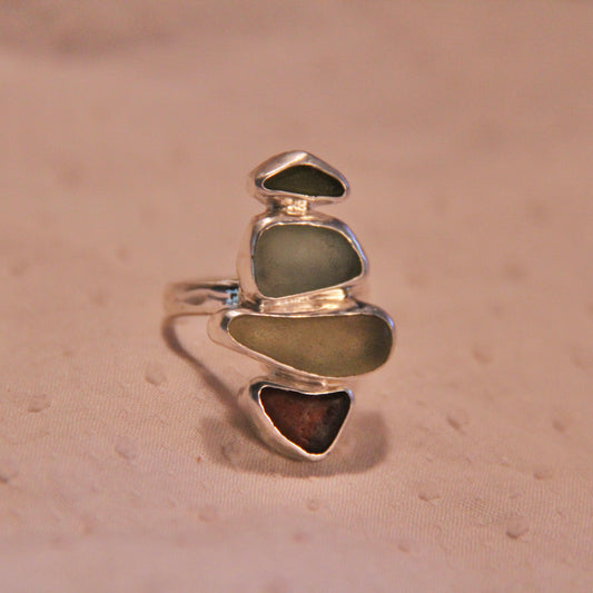 Sea Glass Cluster