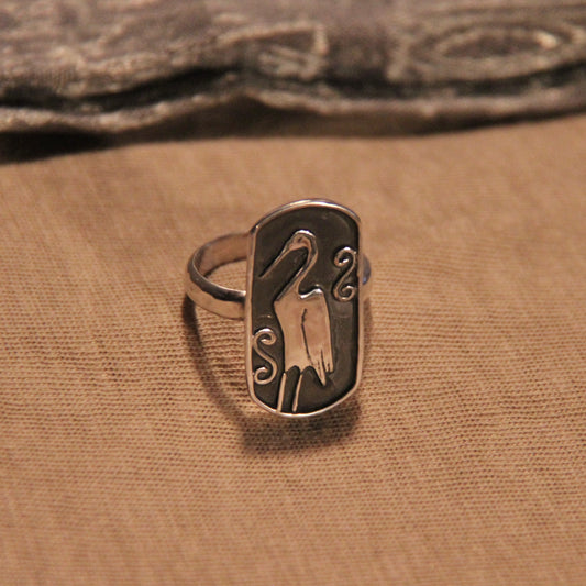 Sitting Crane Ring