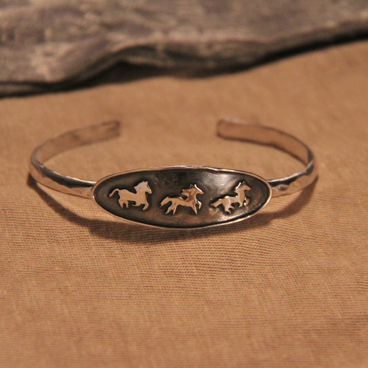 Racing Horse Cuff
