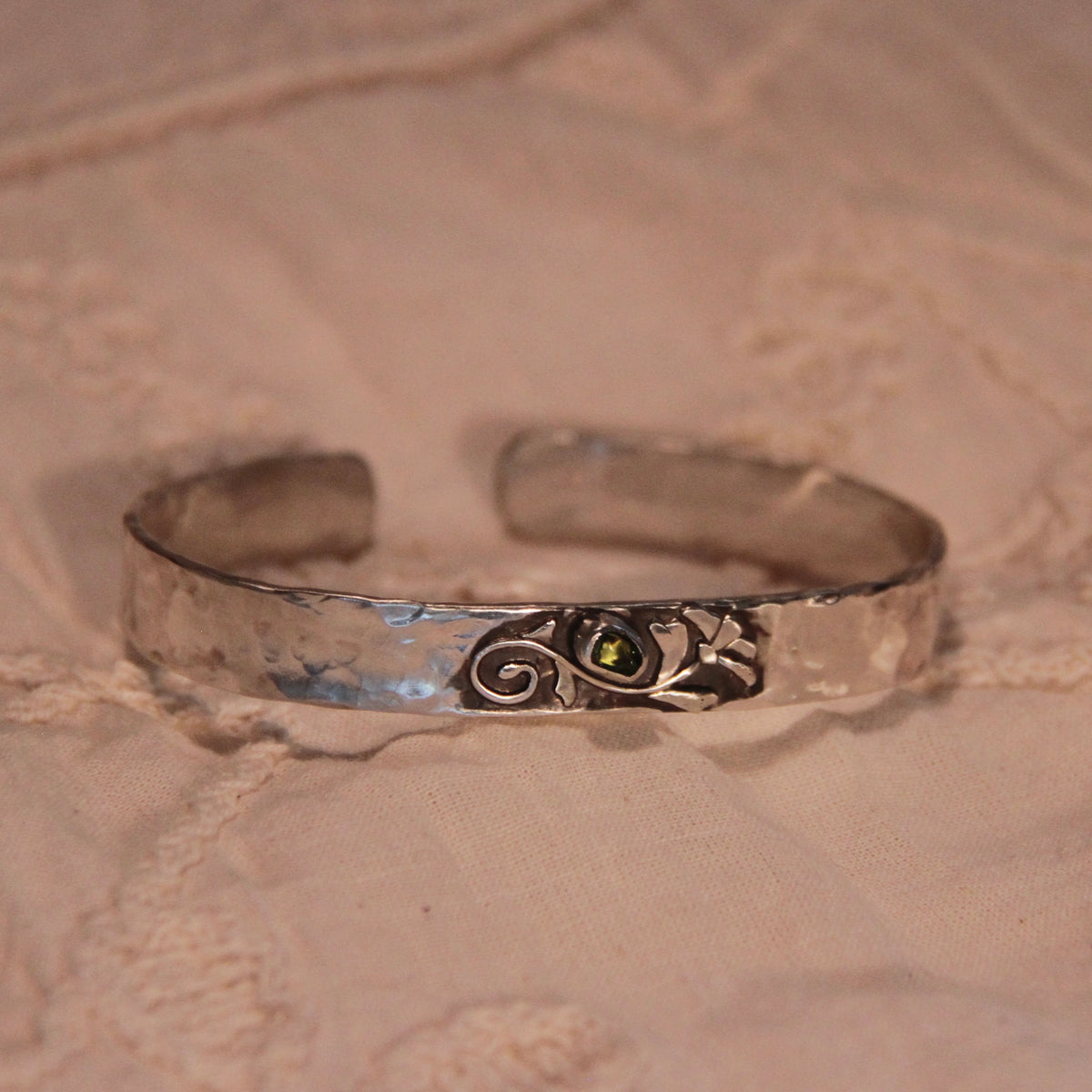 Peridot Ivy Cuff