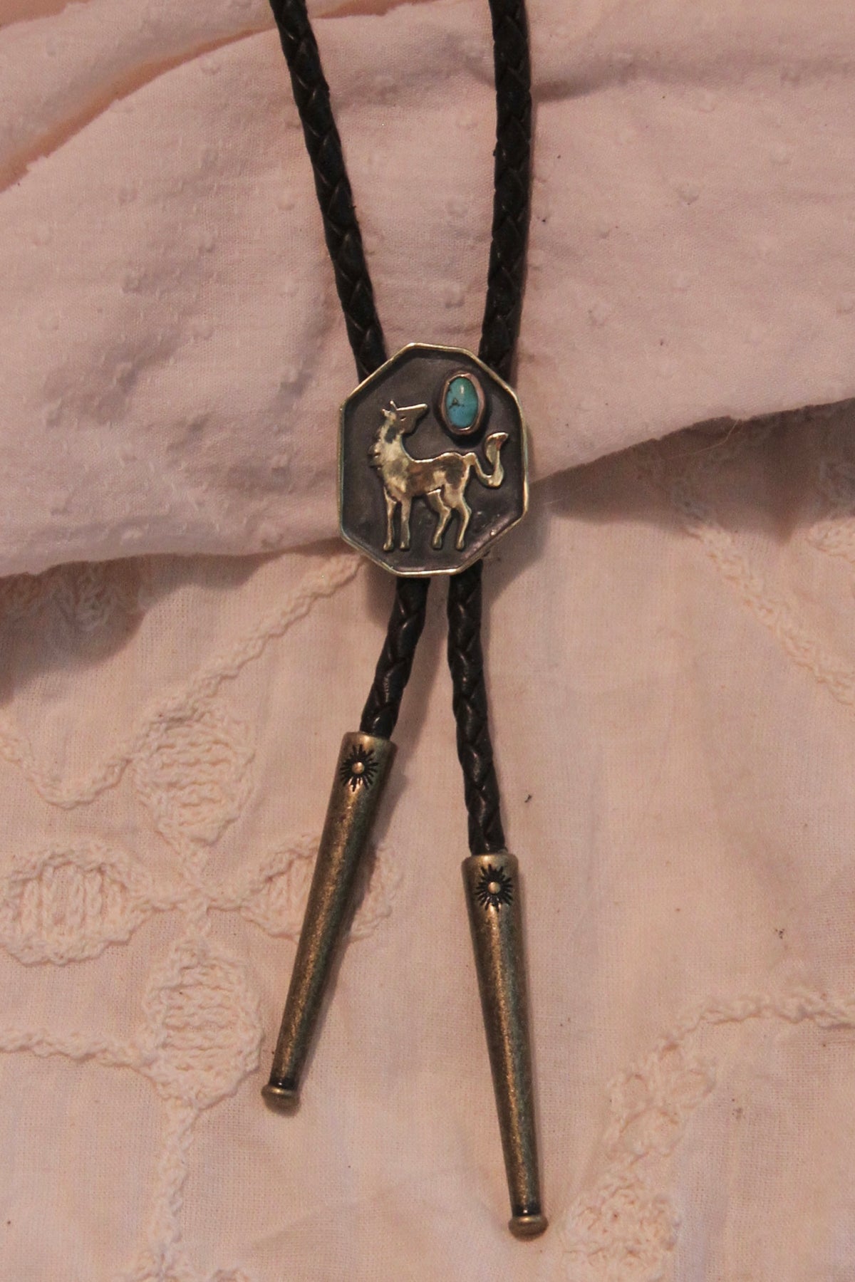 Turquoise Horse Bolo