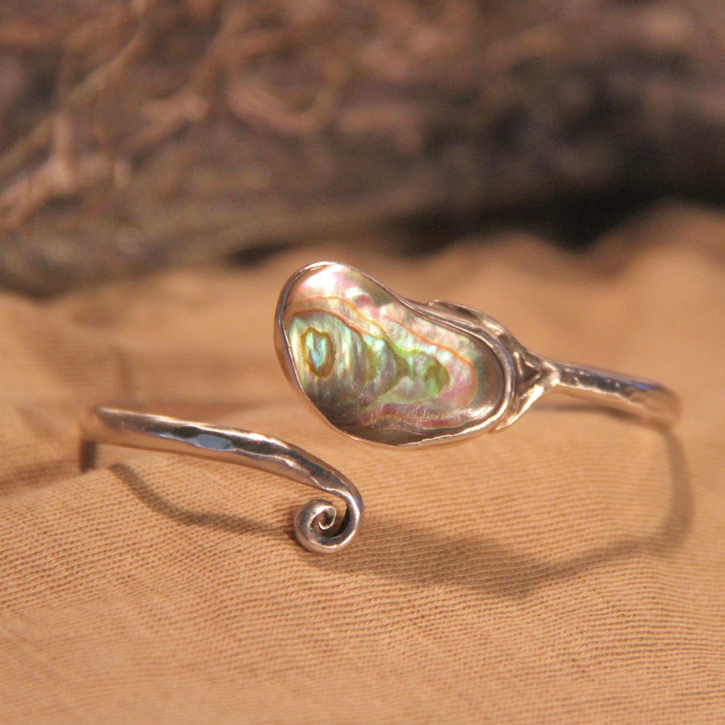 Ocean swirl bracelet