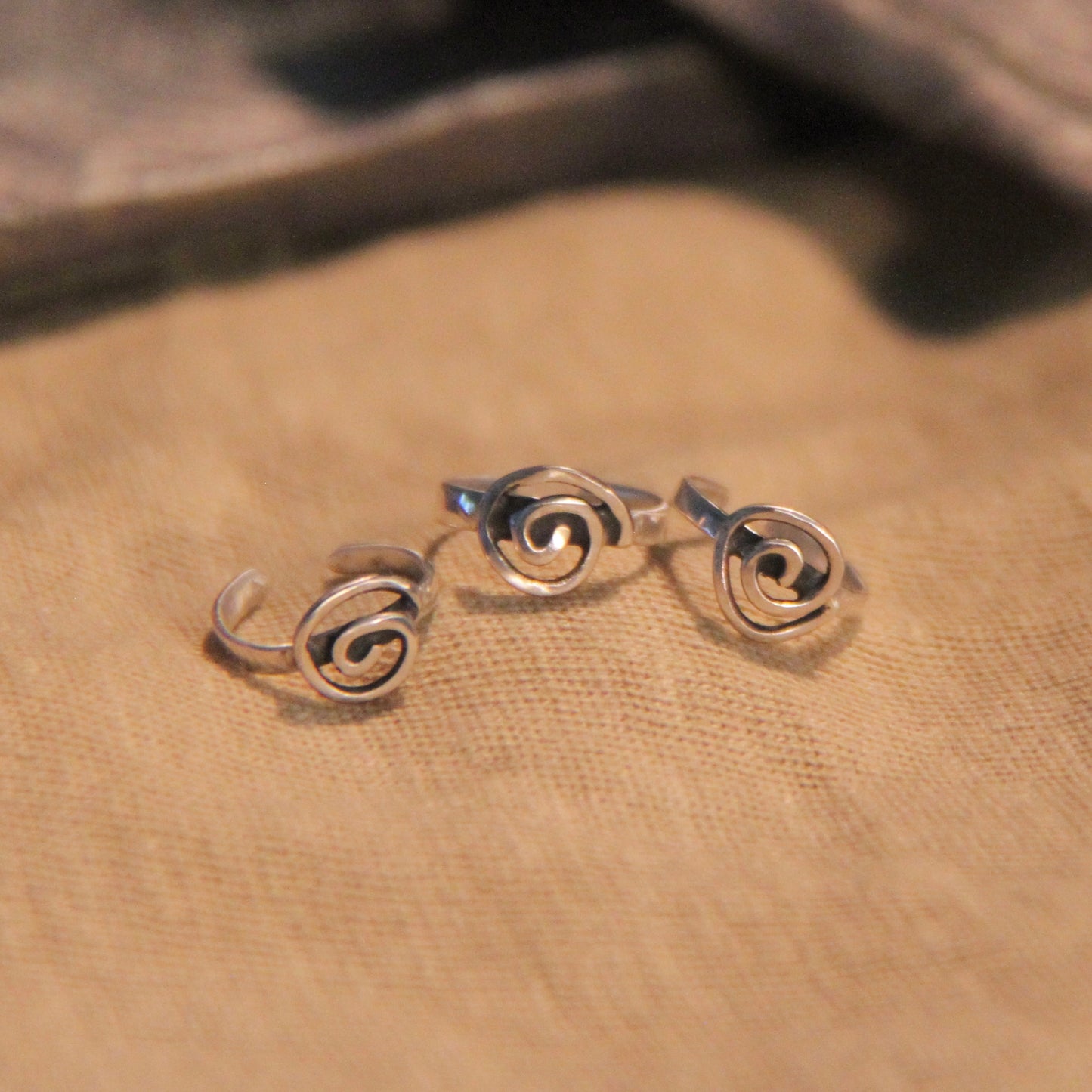 Hannah‘s swirl ear cuff