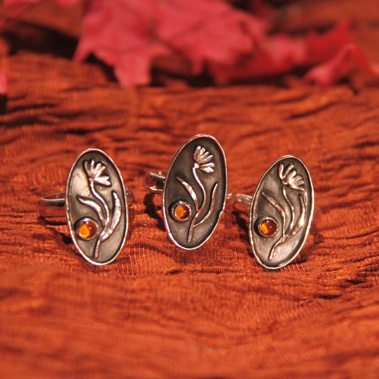 Citrine Chrysanthemum