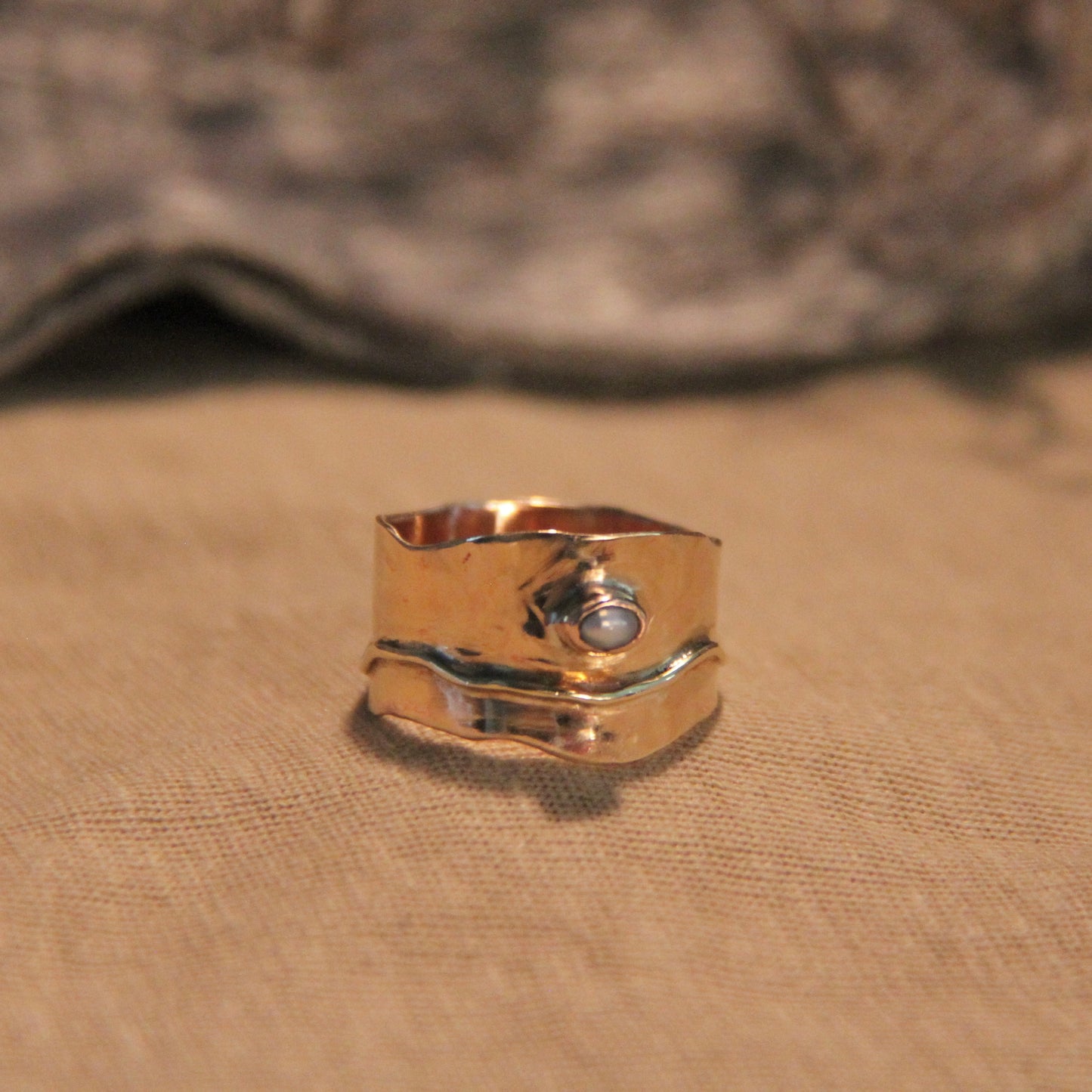 Rugged Brass Pearl