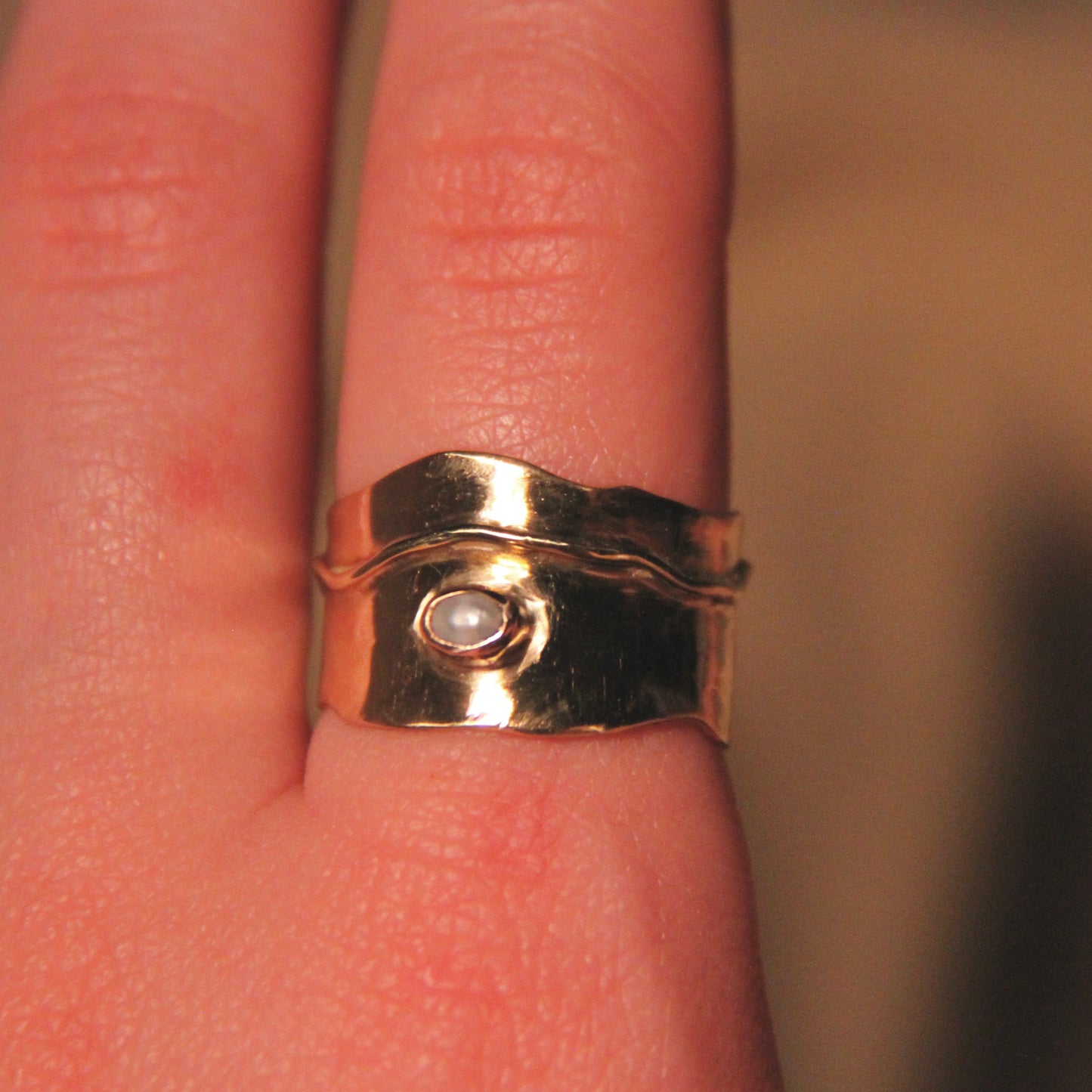 Rugged Brass Pearl